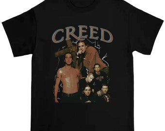 Vintage Creed 2024 Tour Unisex Black Shirt, The Creed Band Summer Of ’99 T-Shirt