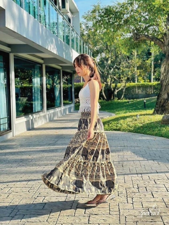 elephant print skirt elephant print skirt
