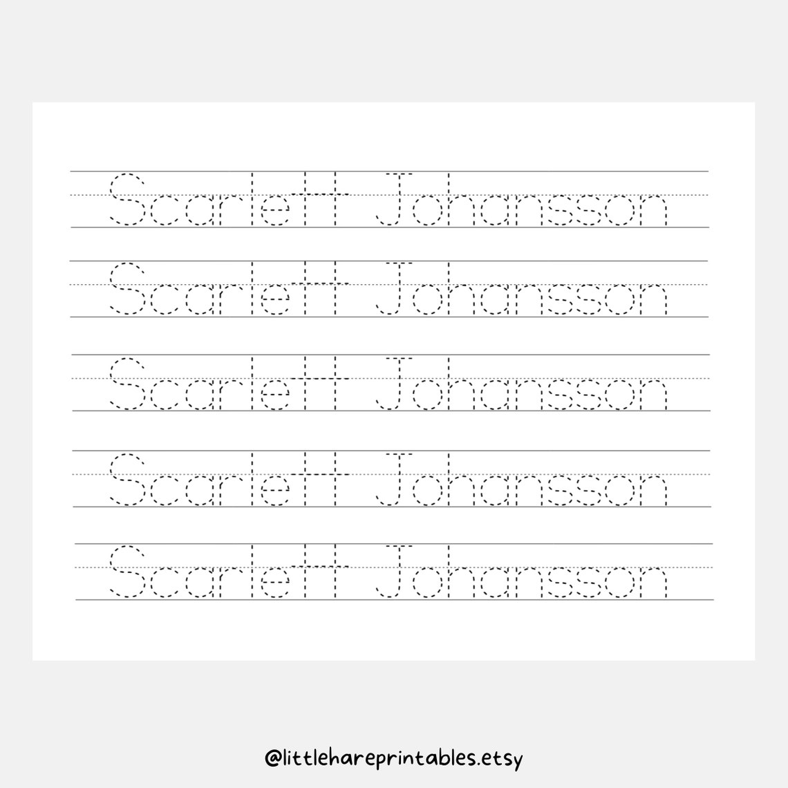 custom-name-tracing-worksheet-printable-handwriting-practice-etsy