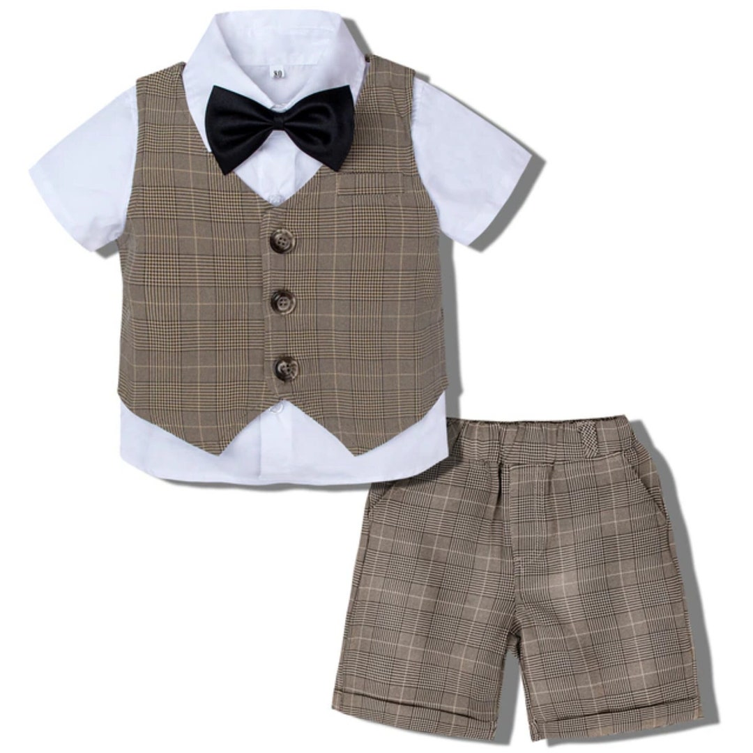 Baby Boy Baptism Suit Young Boy Formal Clothes Baby Boy Etsy