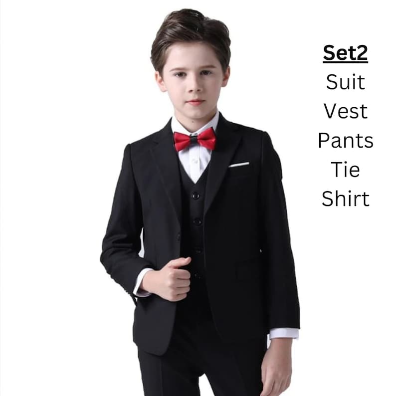 Elegant Tuxedo for Boys Toddler Tuxedo Set Formal Event Etsy