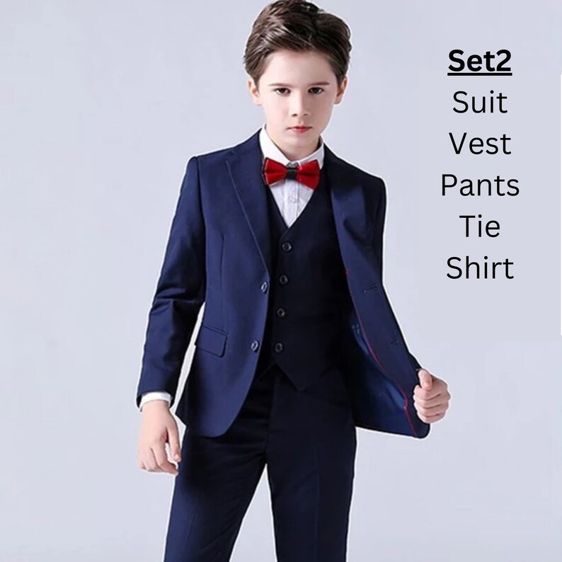 Elegant Tuxedo for Boys Toddler Tuxedo Set Formal Event Etsy