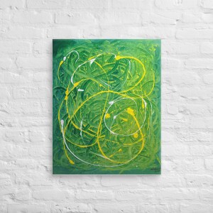Minimalist Canvas Wall Art – Framed Abstract Artwork – Idealist Aesthetic Interior Piece