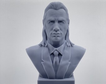 Custom Made John travolta  3d Printed Table Top Miniature / Figurine