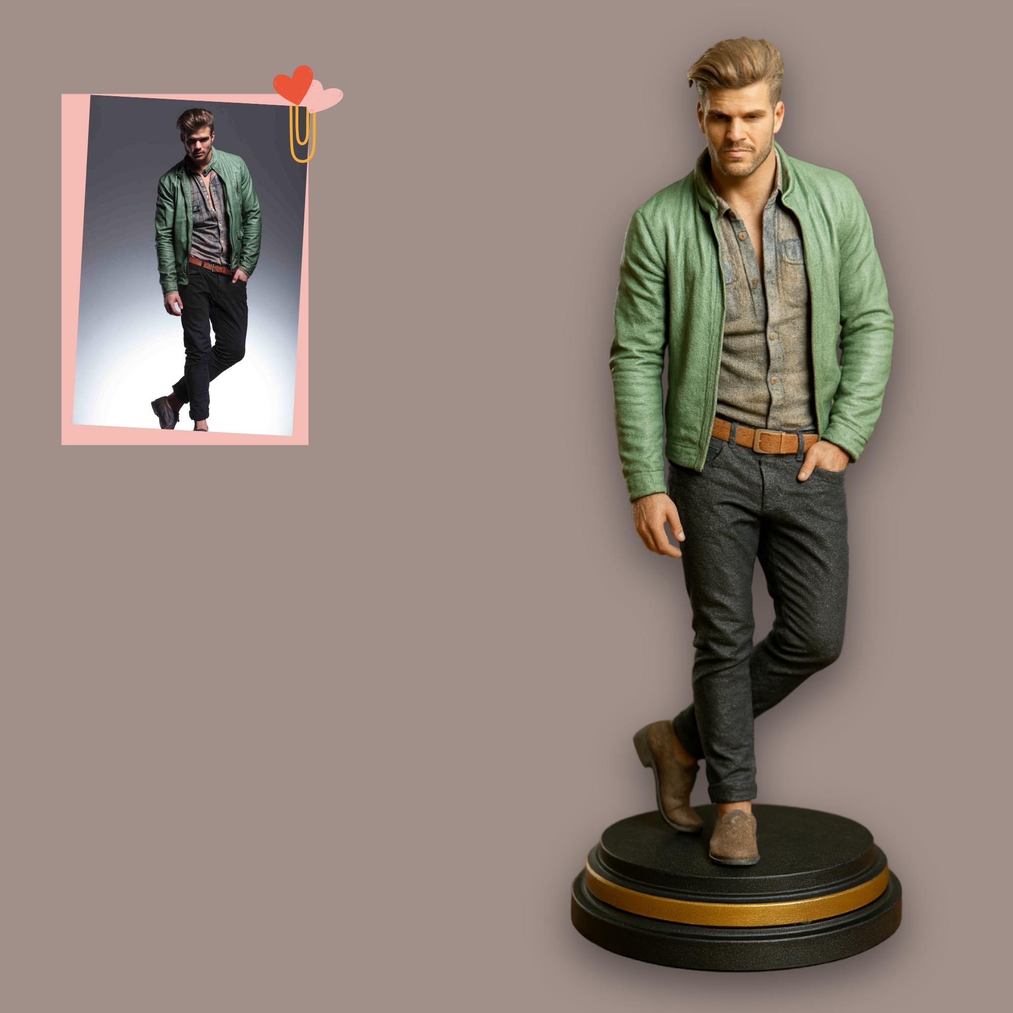 Costom Made Object Custom Made Figurine From Photo | Birthday Gift | Museum Quality ...