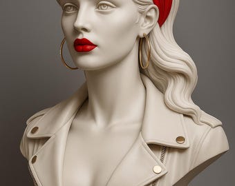 Decoración de lujo para el hogar: escultura de arte moderno que marca la diferencia.