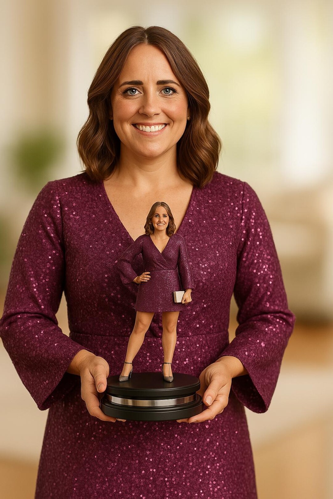 Custom 3D Figurine: Personalized Statue Doll for Her - Etsy