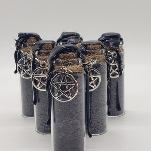 Powerful Black salt, Protection salt, to repel & absorb Negitive Energies, magic black salt