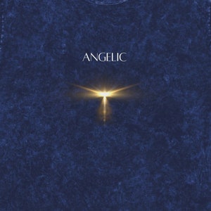 Angelic Guardian Angel | Unisex Mineral Wash T-Shirt