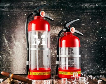 Personalized Whiskey Dispenser, Custom Fire Extinguisher Dispenser, Alcohol Dispenser, Beverage Dispenser, Birthday Gift for Him