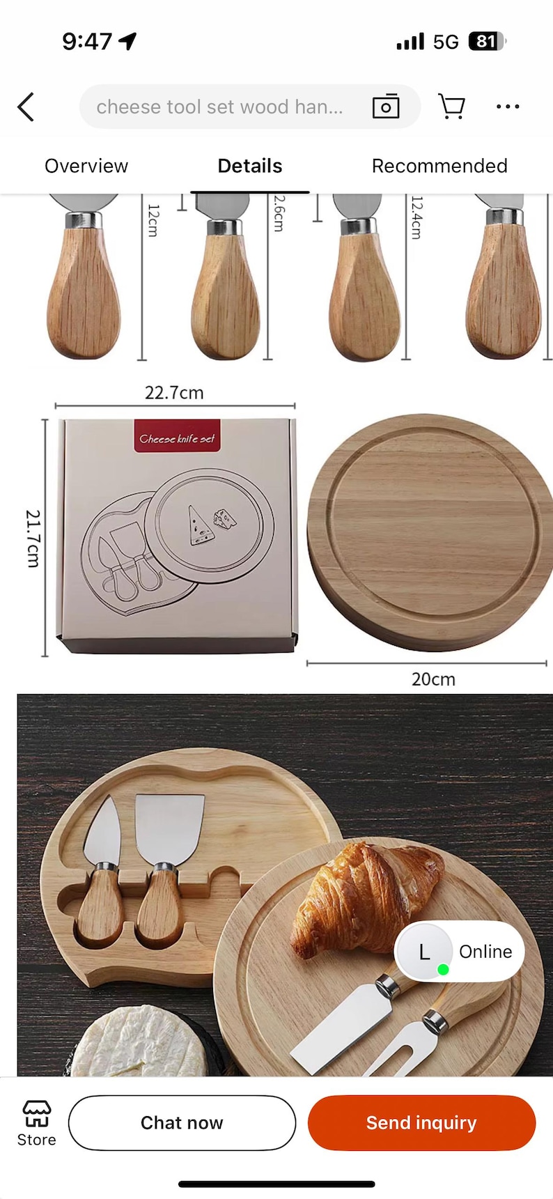 Tábua de Queijos e Conjunto de Facas Personalizados em Madeira / Conjunto de Tábua de Queijos Sob Medida / Presente de Casamento Personalizado / Presente de Boas-Vindas / Presente de Aniversário imagem 12