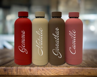 Engraved Bottle Water Bottle Personalized Bottle Custom Bottle Personalised Gift Wedding Tumbler Personalised Tumbler Bridesmaid Gift