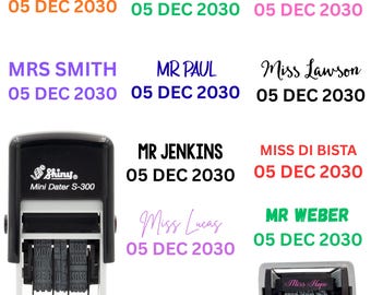 BEST SELLING Small Teacher Grading Date Stamp