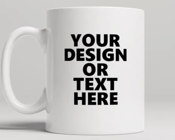 Custom Photo Coffee Mug, Personalised Anniversary Photo Mug, Photo Mug Personalised, Mug With Photo/Text Custom Photo Coffee Mug