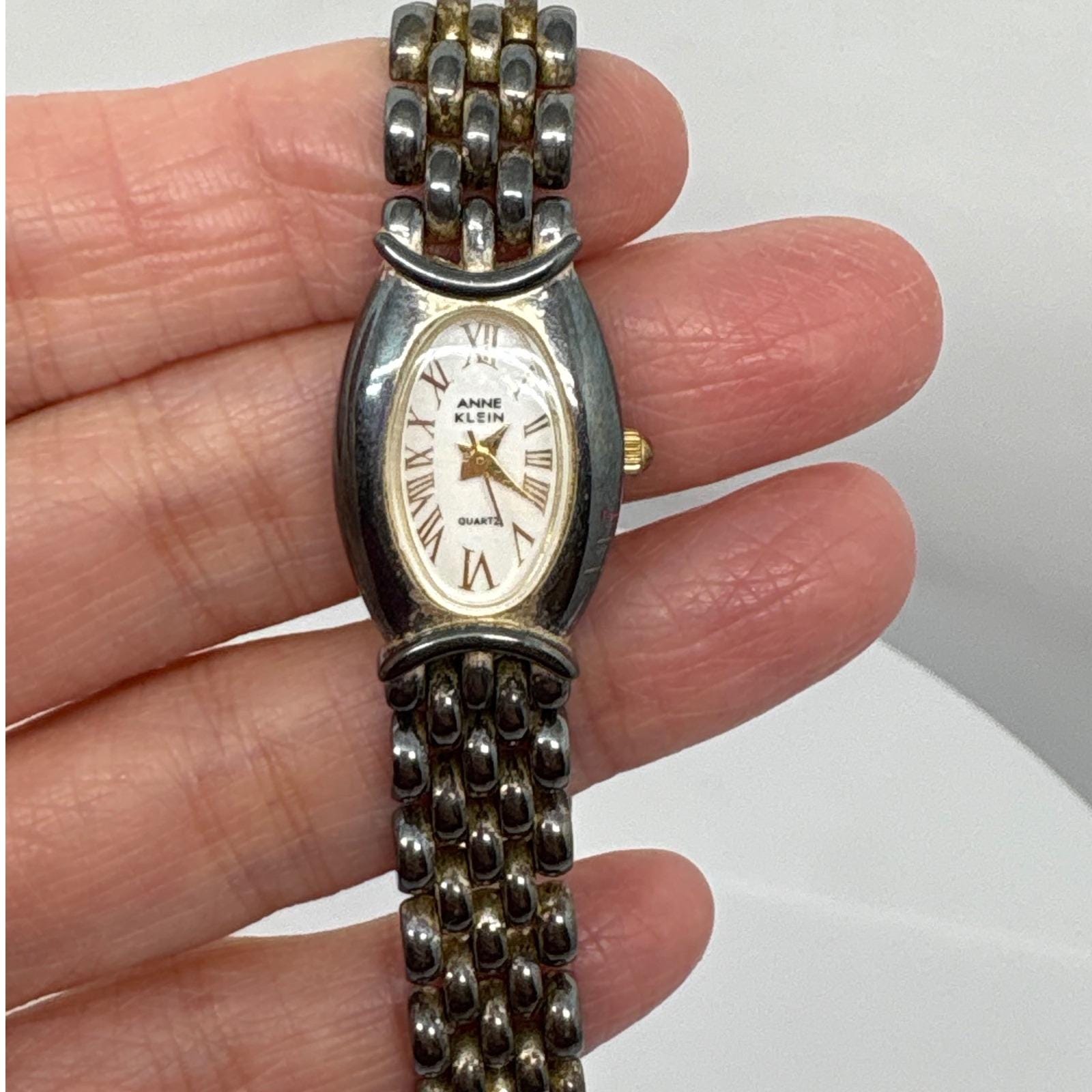 Silver Anne Klein Watch - Etsy