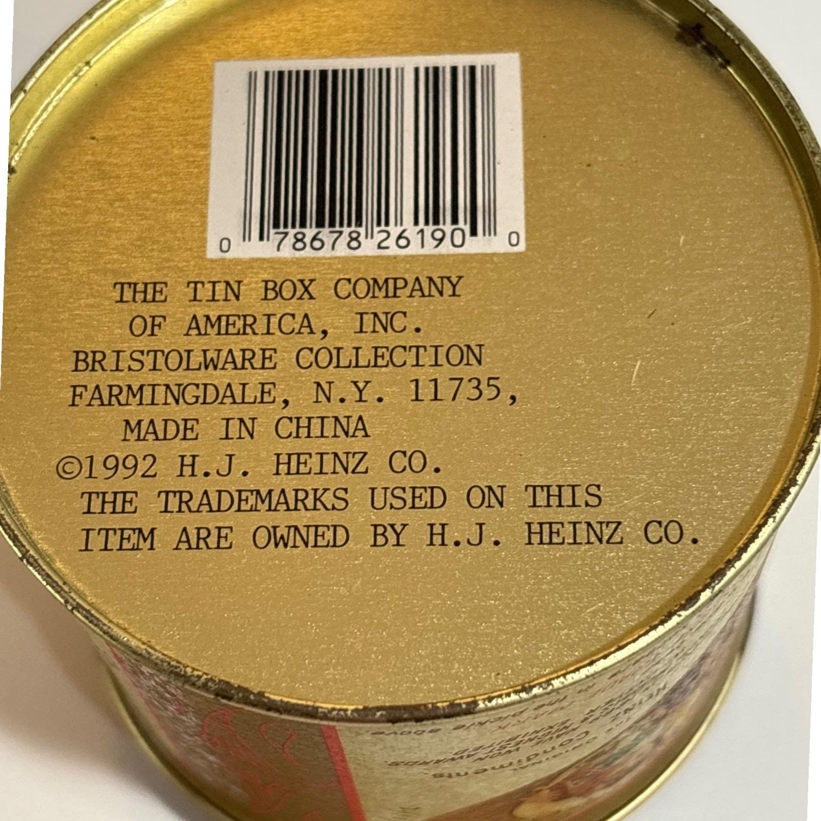 H.J. Heinz Co. Pickle Tin Collectible Condiments Advertising