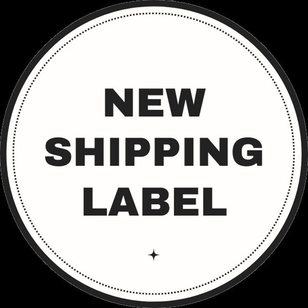 Shipping Label Etsy