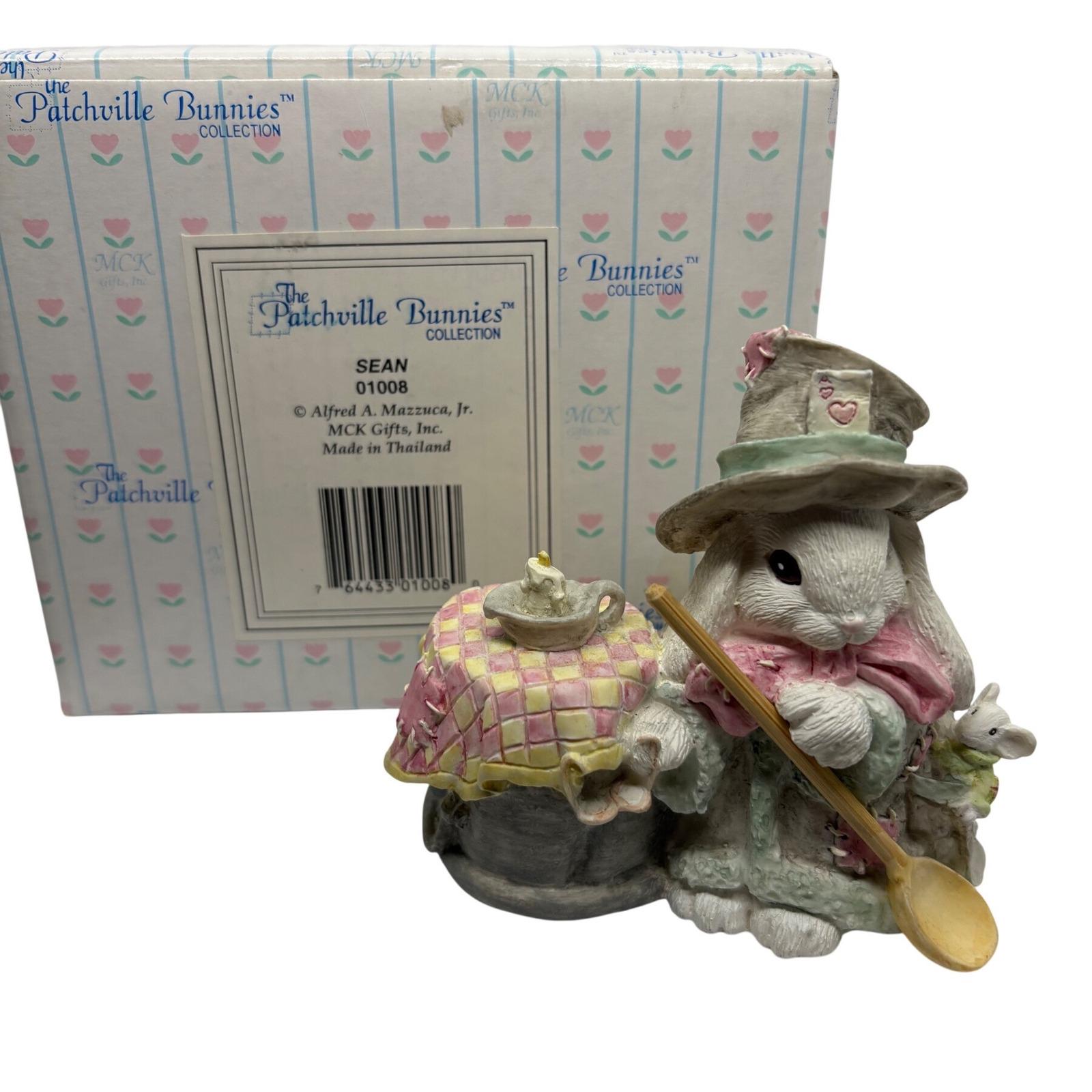 1993 the Patchville Bunnies SEAN Figurine Alfred Mazzuca Jr MCK