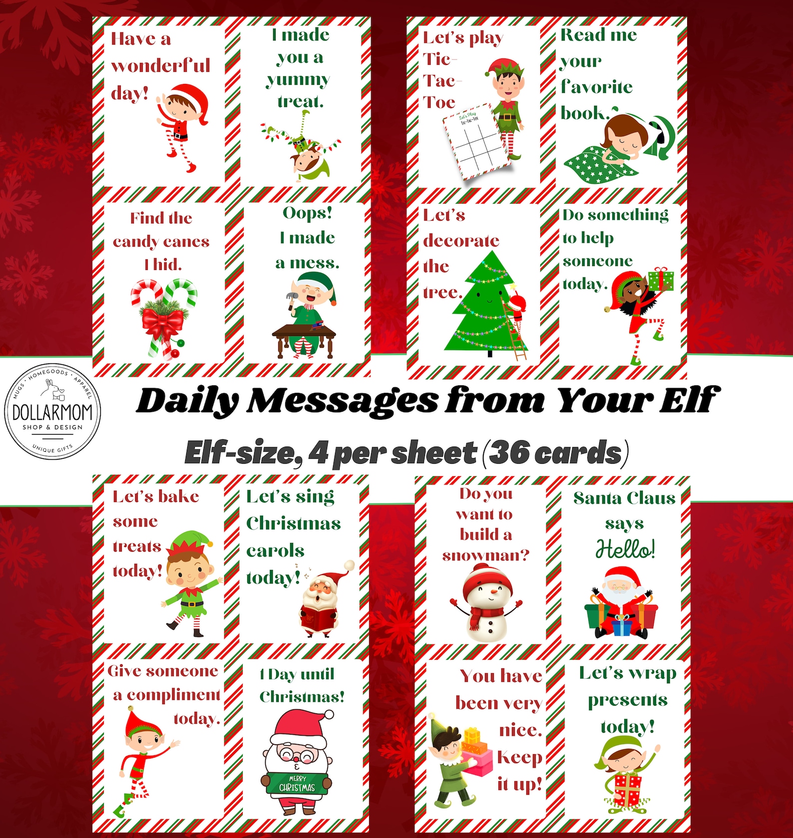 Christmas Games Elf Kit Printable Elf Activities Welcome - Etsy
