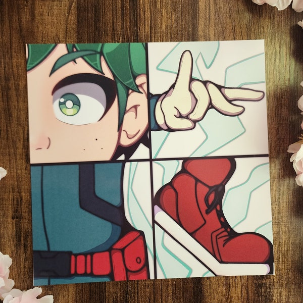 My Hero Academia 8x8 Prints