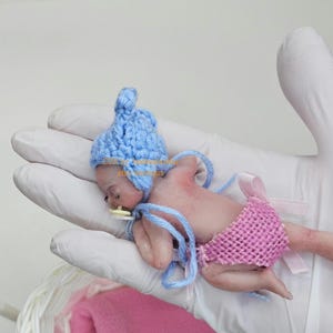 Queridinho Mini Bebê de Silicone – 4 Polegadas