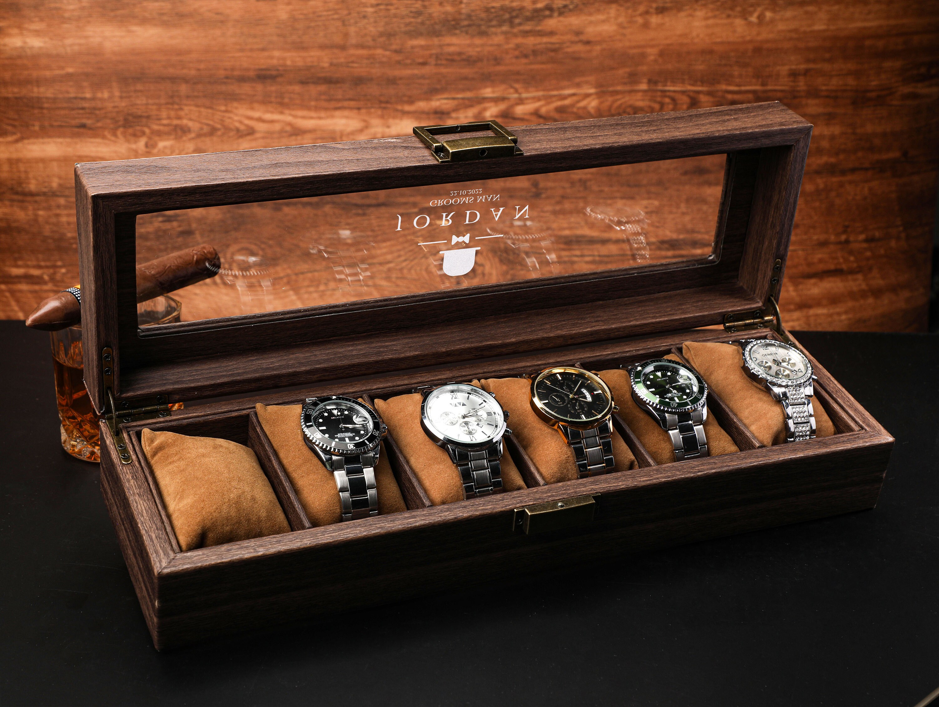 Custom Watch Box for Men Watch Organizer Watch Storage Etsy Australia