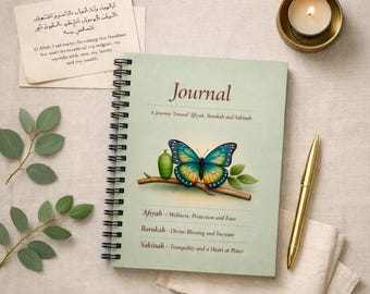 Transformation Journal | Spiral Bound Lined Notebook