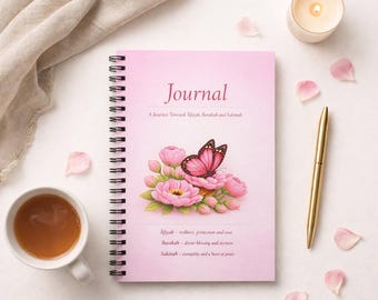 Serenity Journal | Spiral Bound Lined Notebook