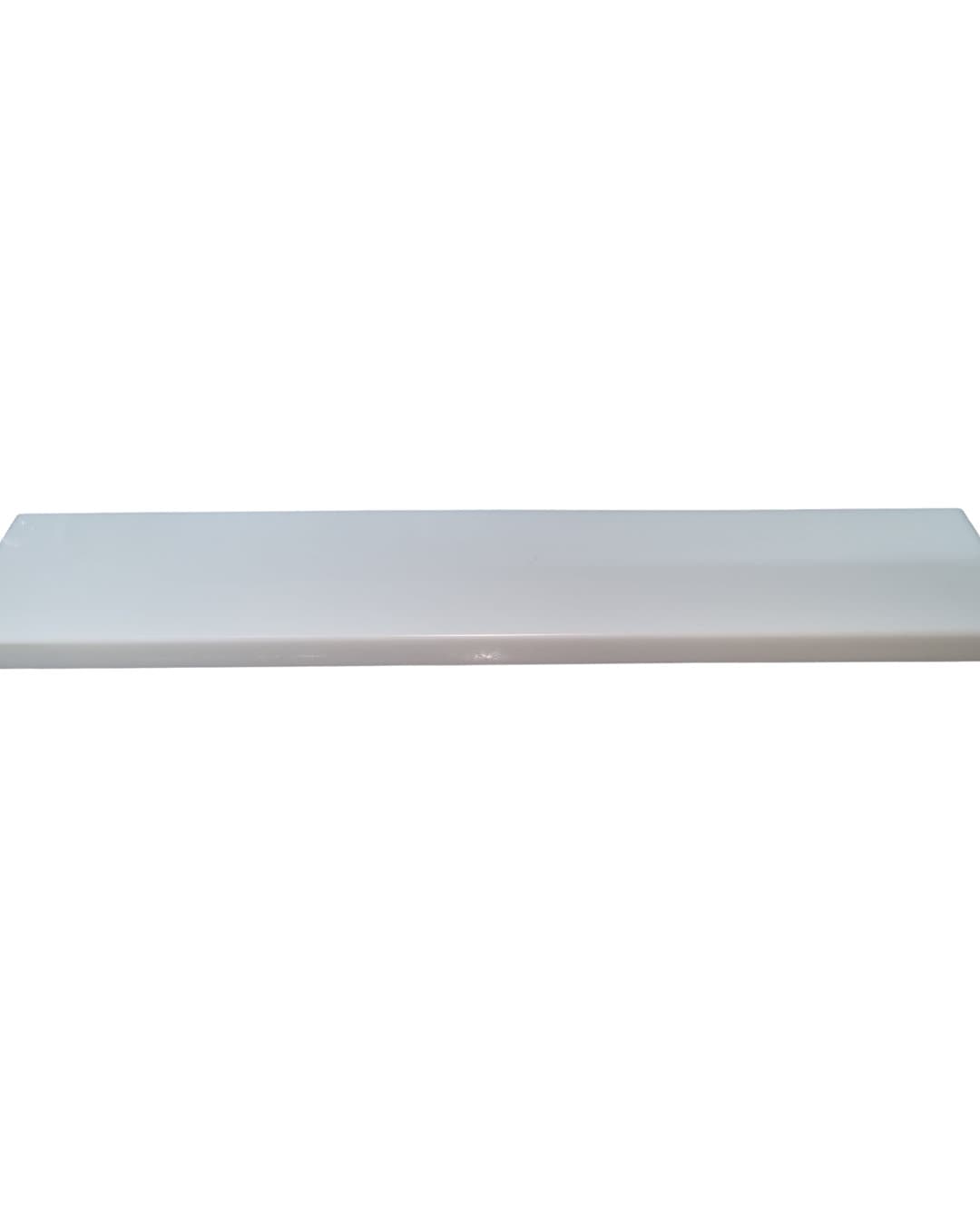 White Engineered Granite Threshold Marble Saddle Shower Curb With