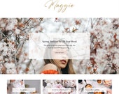 Blogger Template - Responsive Blogger Template - Blogger Template Blogspot - Blogspot Theme - Blog design - Clean Blog theme - MAGGIE