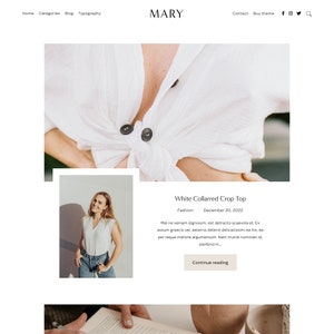 Blogger-sjabloon - responsieve Blogger-sjabloon - Blogger-sjabloon Blogspot - Blogspot-thema - blogontwerp - schoon blogthema - MARY afbeelding 5