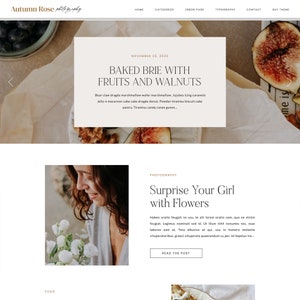 Blogger template blogspot, Blogger theme responsive, Blogger template responsive, blogger theme blogspot + Free Installation - Autumn Rose