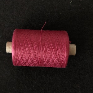 Embroidery Thread, 052 berry pink, bleach-proof