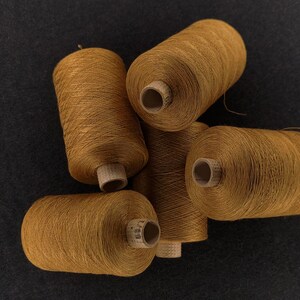 Embroidery Thread, 153 mustard, bleachproof