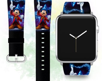 Wizard Mickey Mouse Apple Watch-band, Disney iWatch-bandje