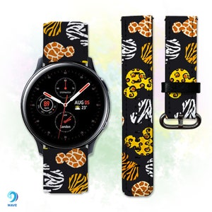 Galaxy Watch 3 4 5 6 7 Pro Disney Strap Active 2 40 42 44 45 46 PU Leather Sport 20 22 Frontier Mickey Mouse Band Samsung Watch4 Gear S2 S3 Etsy