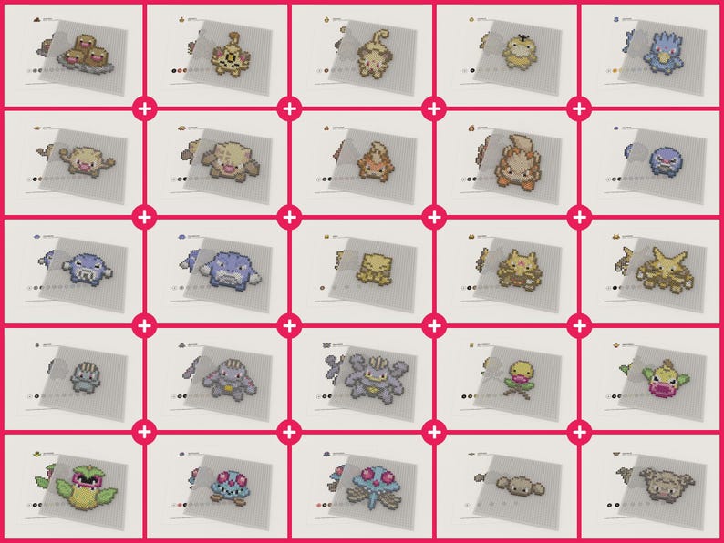 Creative Pokemon Perler bead patterns for crafters
