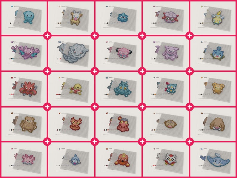Creative Pokemon Perler bead patterns for crafters