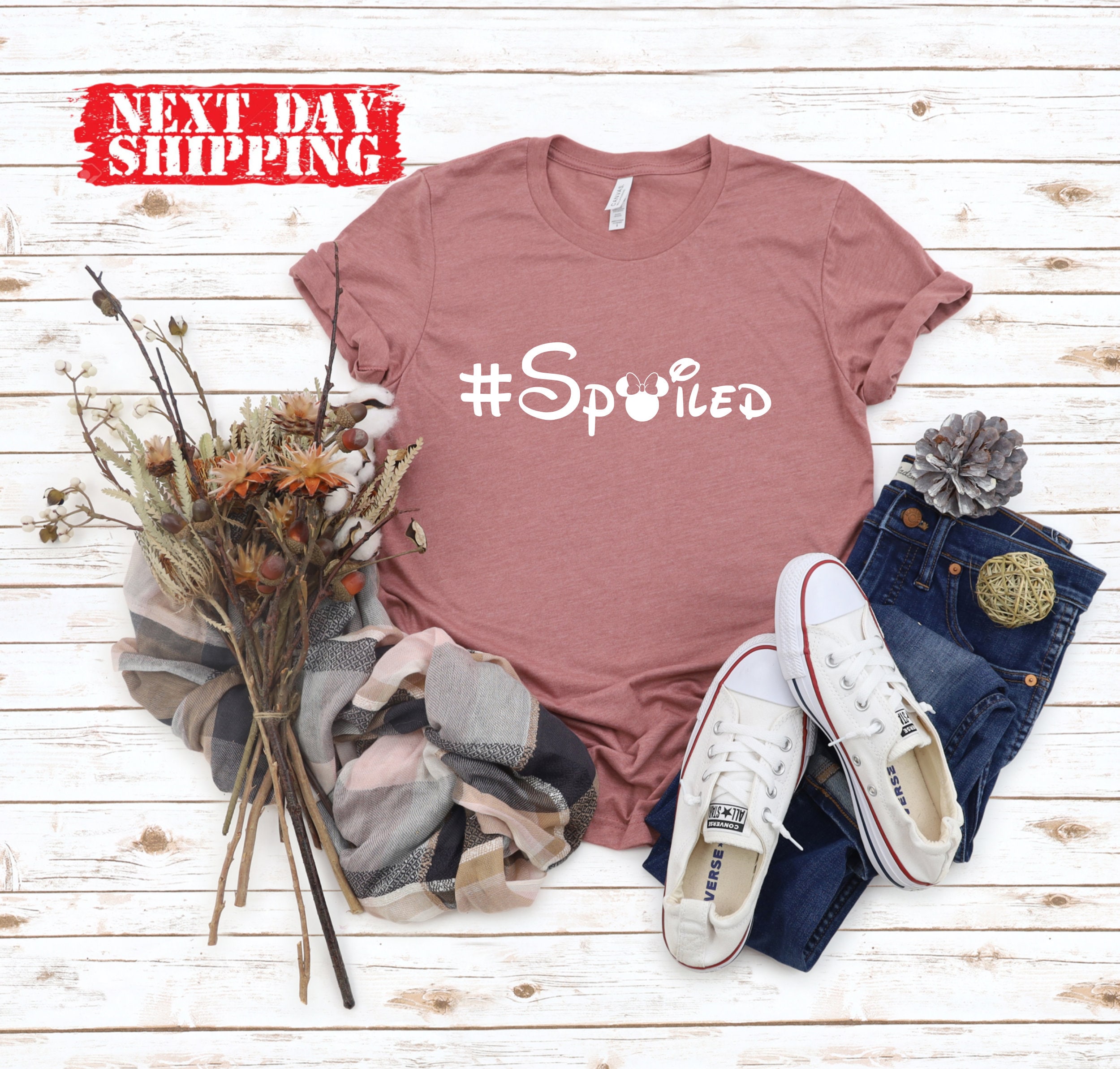 Disney spoiled outlet shirt