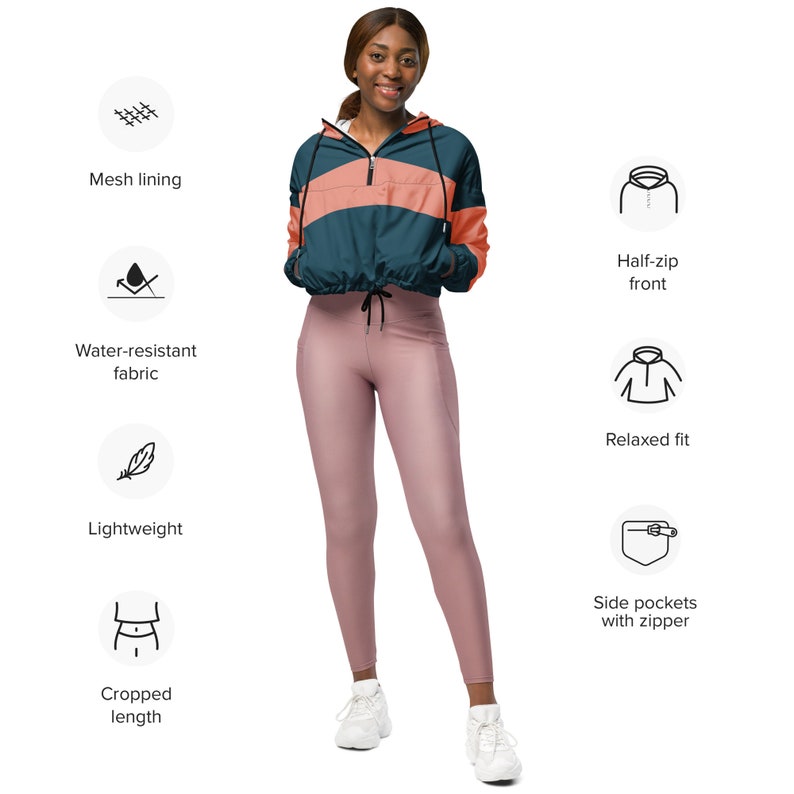 Women Cropped Windbreaker main image 1