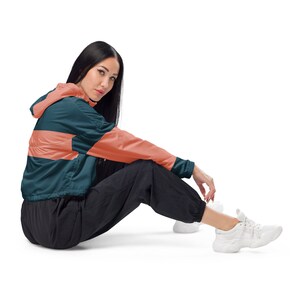 Run It Babe, Retro Cropped Windbreaker main image 0
