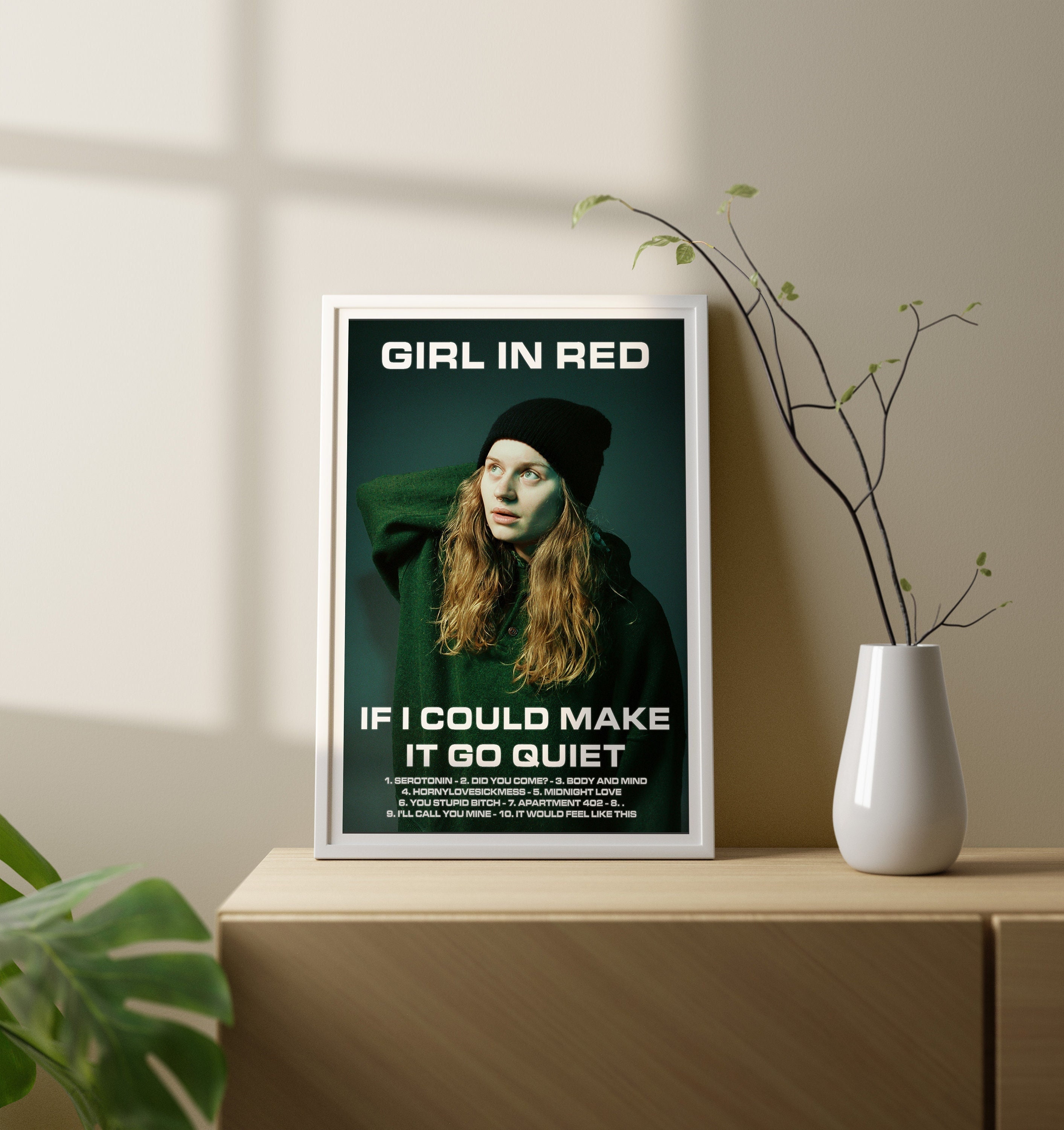 Girl In Red If I Could Make It Go Quiet Album Poster sold by Edgar