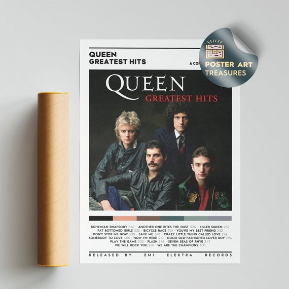 Queen Greatest Hits Album Covers