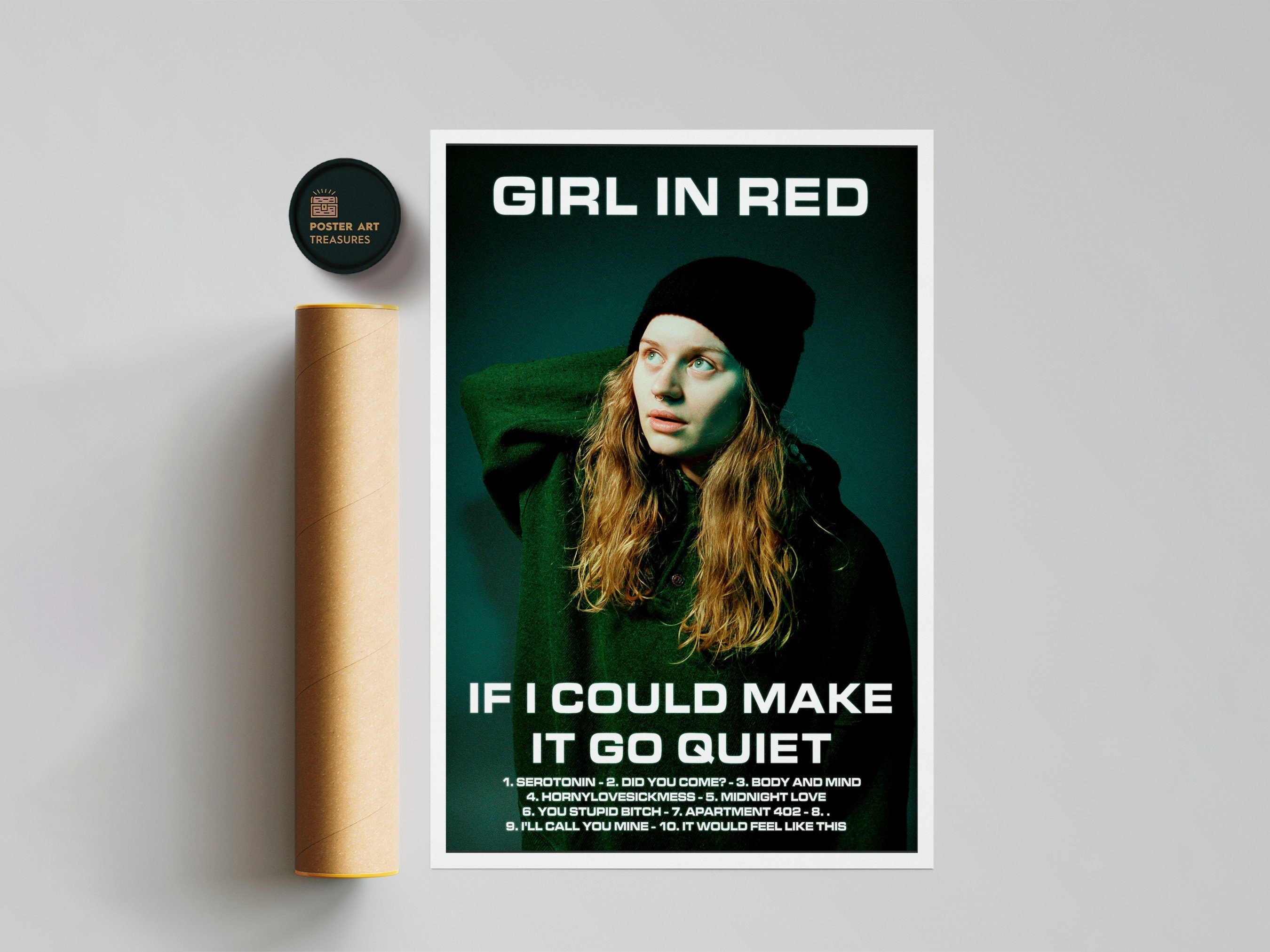 Discover Girl In Red If I Could Make It Go Quiet Album Poster