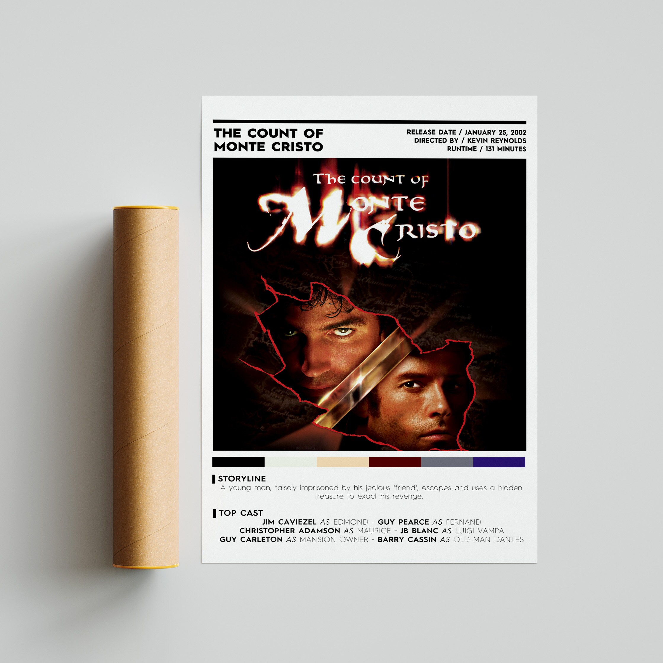 Count Of Monte Cristo Movie Poster