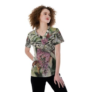 Butterfly T-shirt / Womens / All Over Print