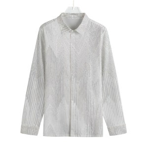 V Line Design Men's Cotton Shirt