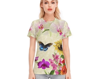 Women's T-Shirt / Cotton / All-Over Print