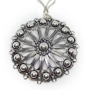 Sardinian Crafts Moon Pendant ROSONE CD