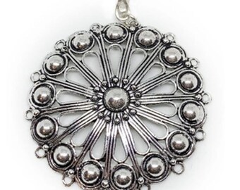 Sardinian Crafts Moon Pendant ROSONE CD